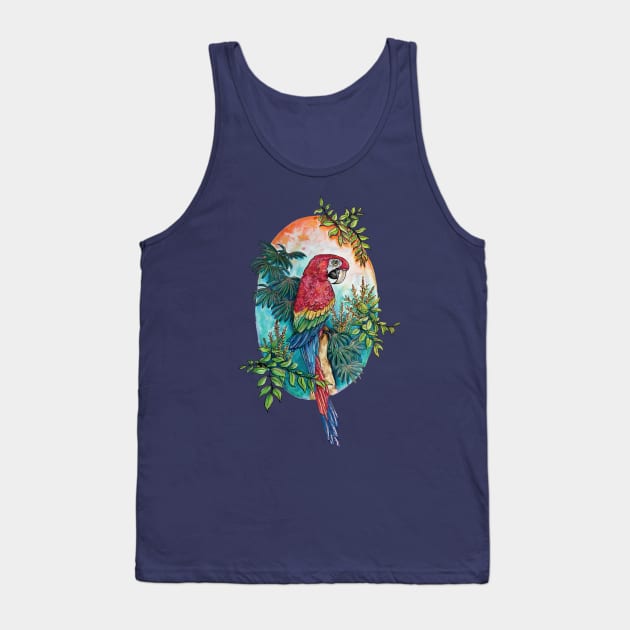 Macaw Tank Top by artfulfreddy